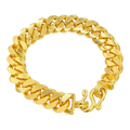 24K Yellow Gold 11.5MM Cuban Link Bracelet