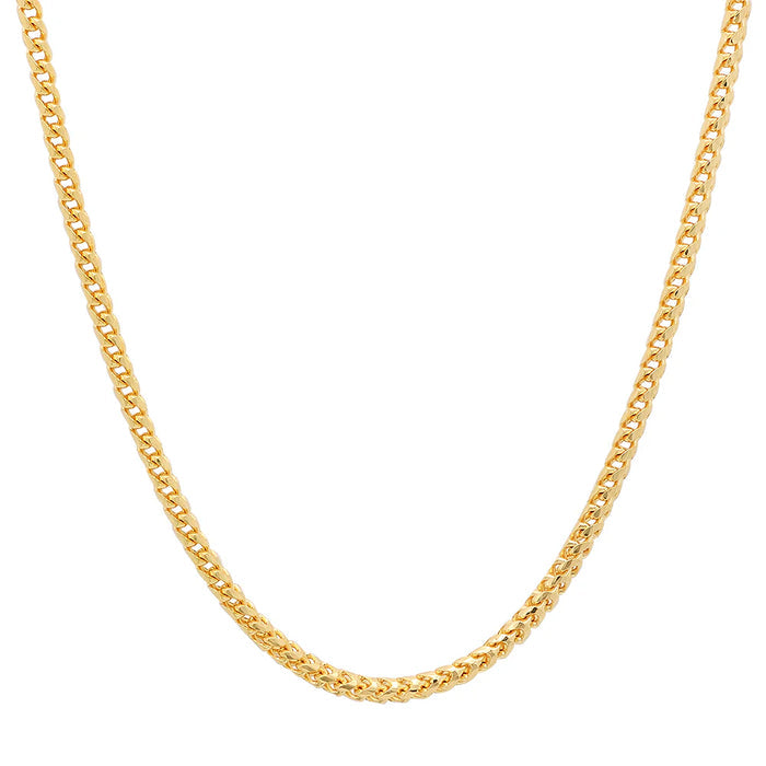 2.5MM Diamond Cut Franco Chain