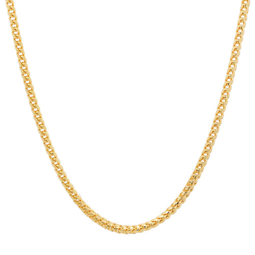 2.5MM Diamond Cut Franco Chain