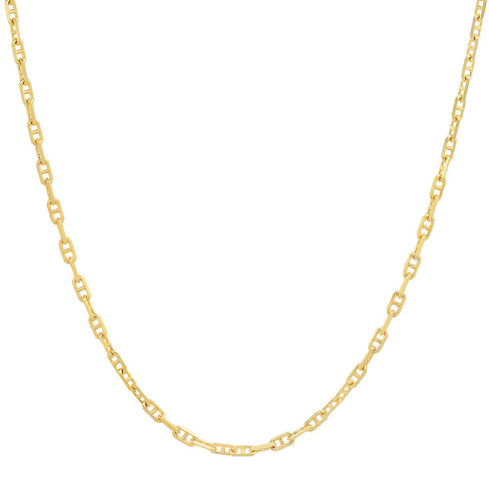 2MM Solid Alternating Mariner Chain