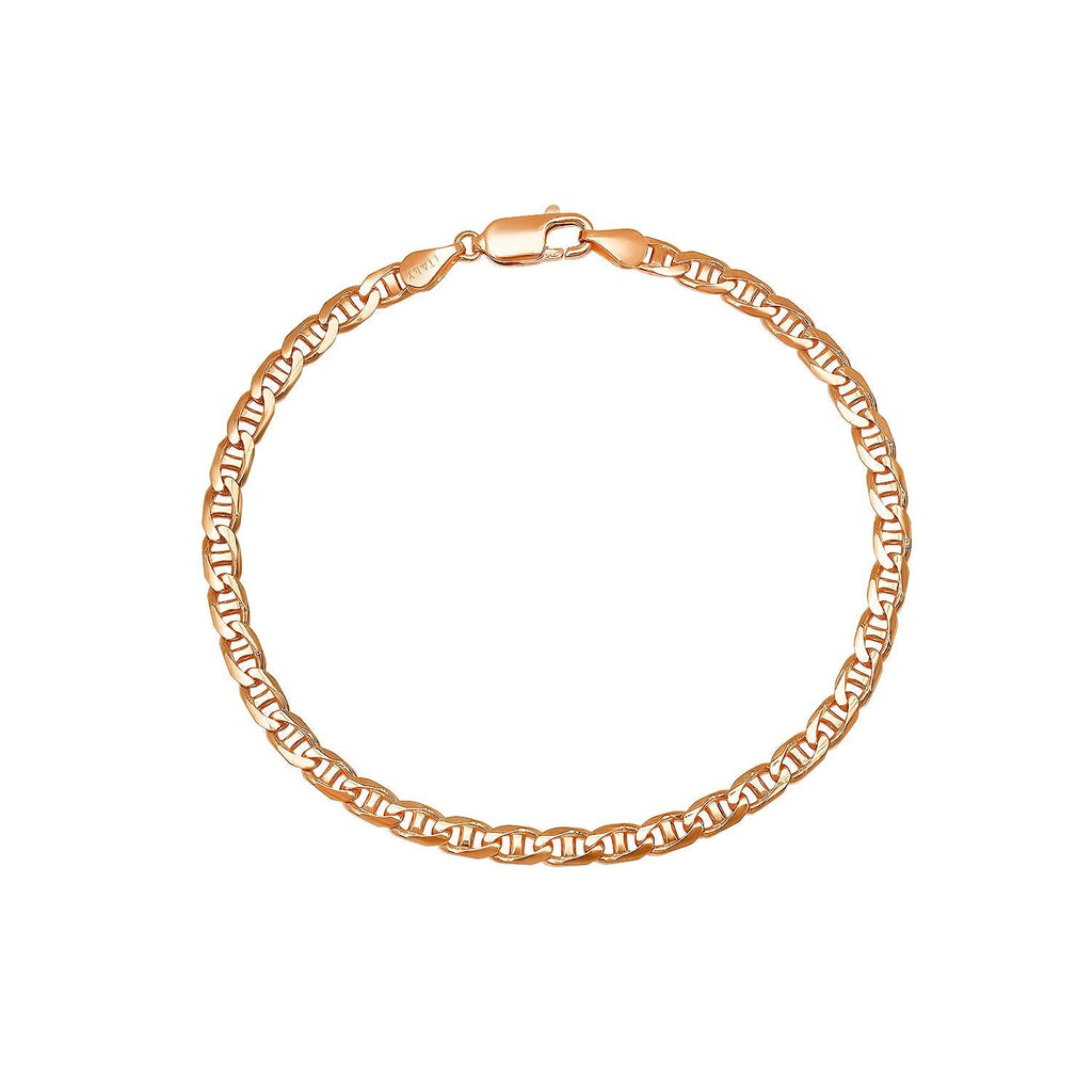 3.5MM Solid Yacht Link Bracelet