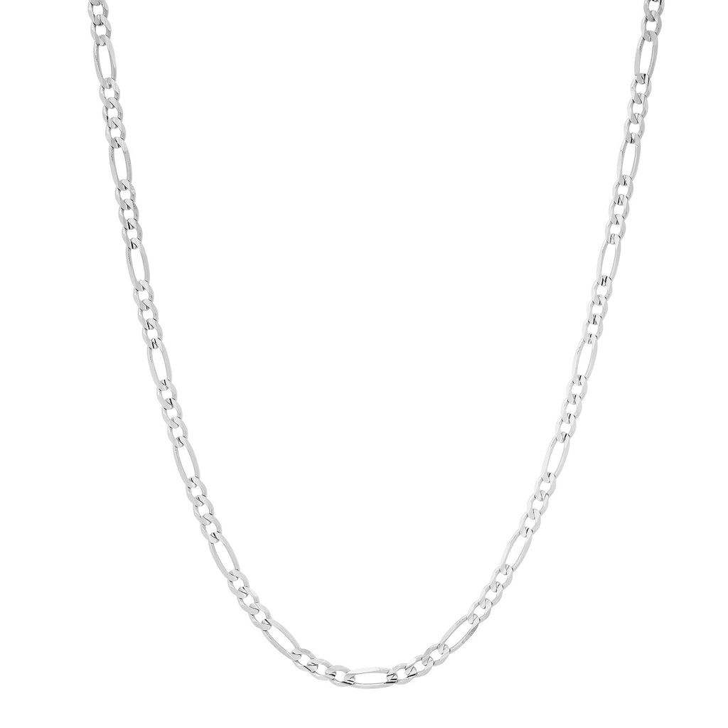 2.2MM Solid Plain Figaro Chain