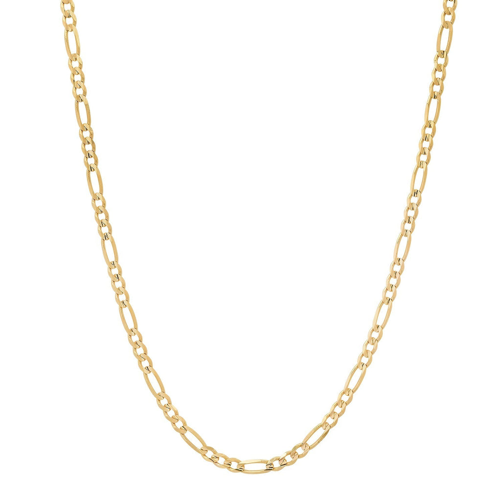 2.2MM Solid Plain Figaro Chain