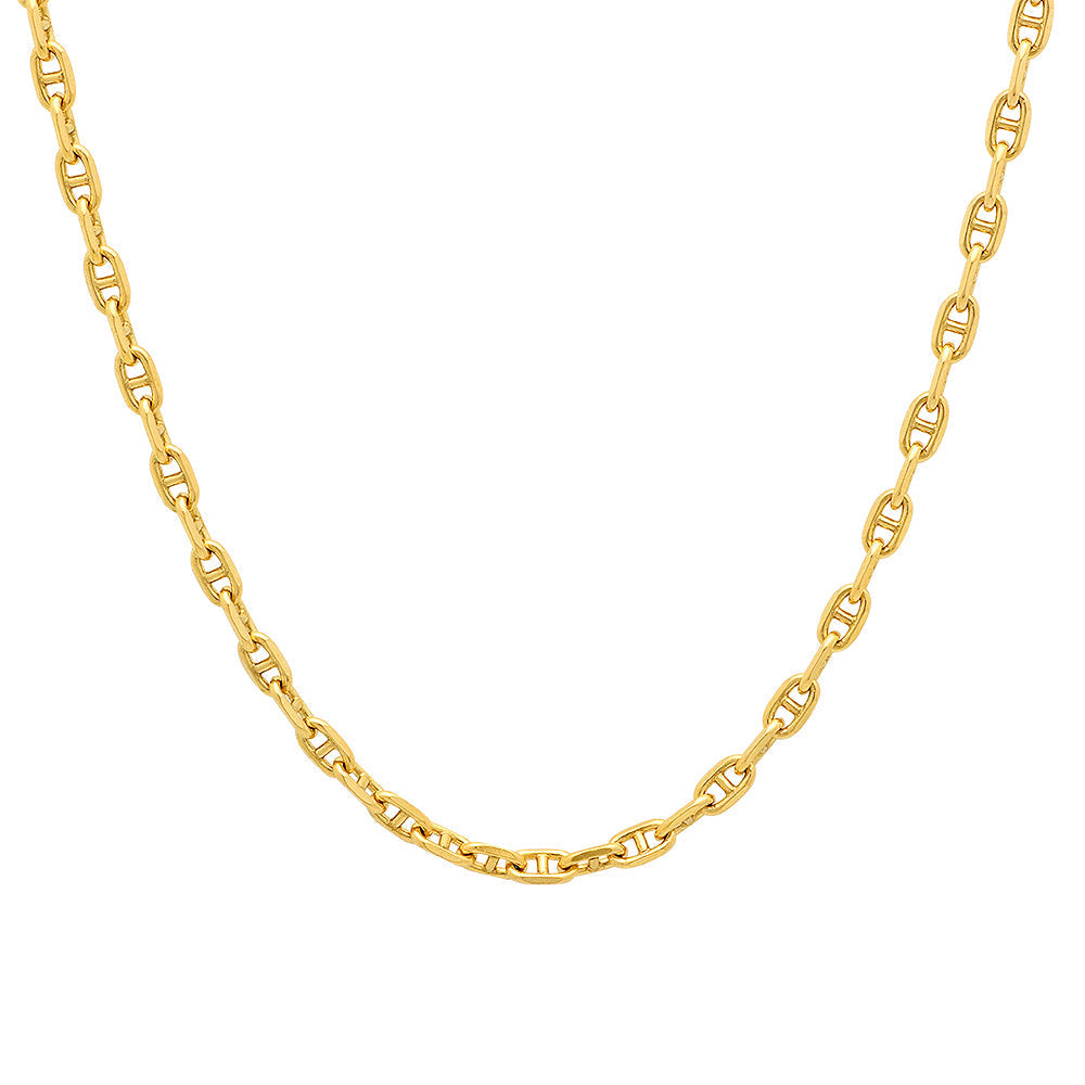 2.8MM Solid Alternating Mariner Chain