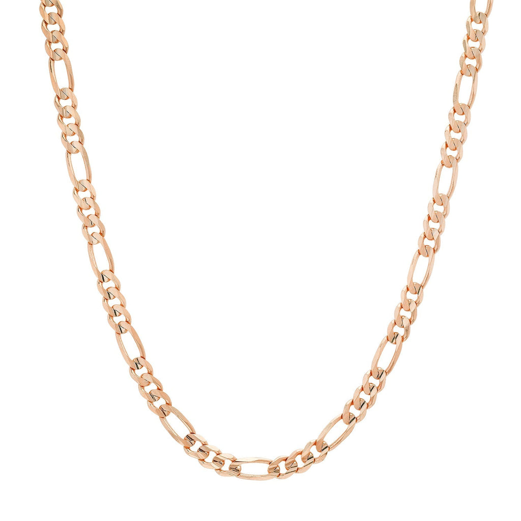 5MM Solid Plain Figaro Chain