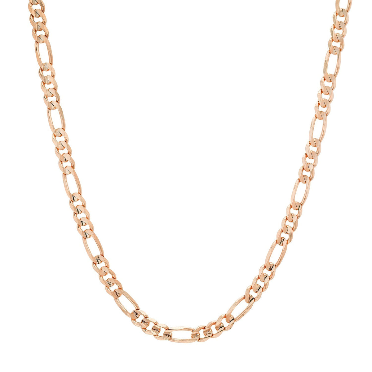 5MM Solid Plain Figaro Chain