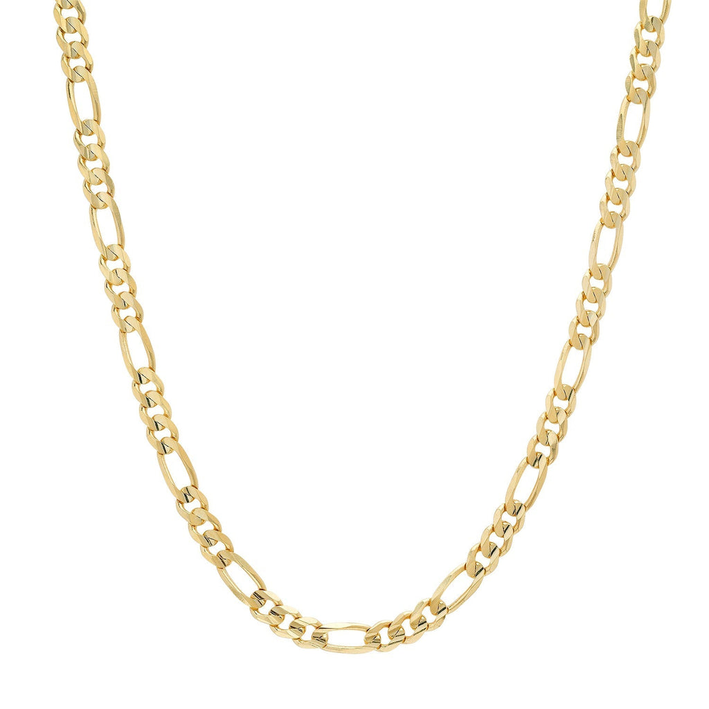 5MM Solid Plain Figaro Chain
