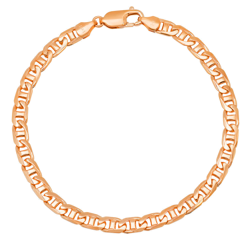 5MM Solid Yacht Link Bracelet