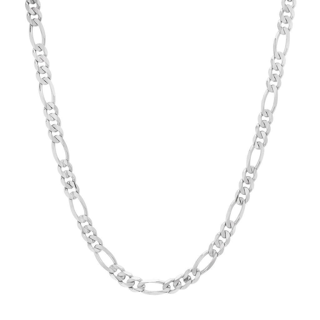 5.5MM Solid Plain Figaro Chain