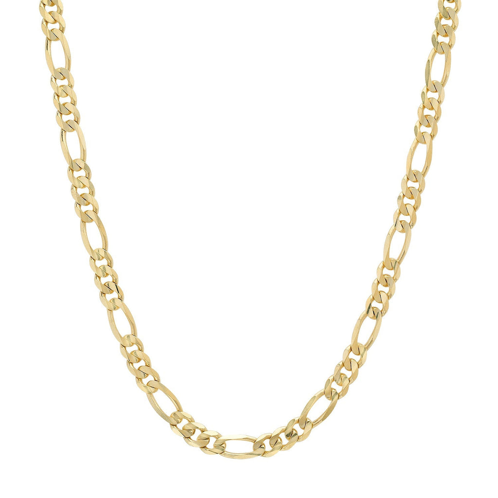 5.5MM Solid Plain Figaro Chain