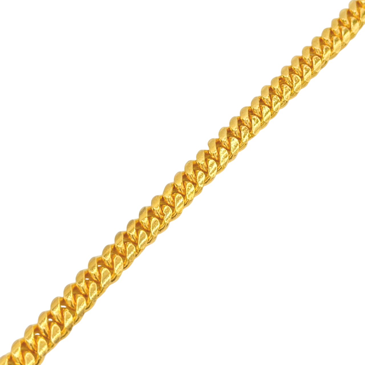 24K Yellow Gold 5MM Miami Cuban Bracelet