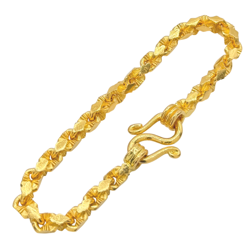 5MM Nugget Link Bracelet