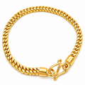 24K Yellow Gold 5MM Franco Bracelet