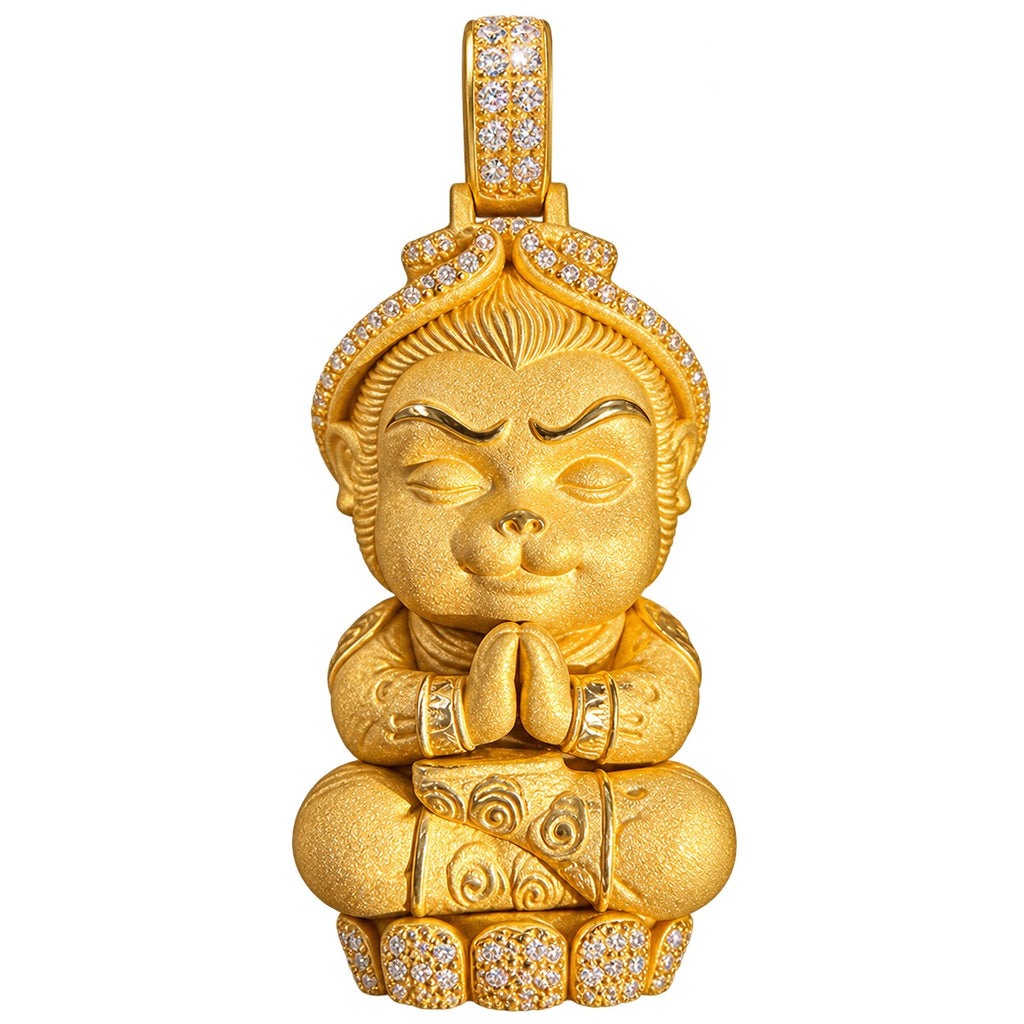 3D Monkey King Pendant