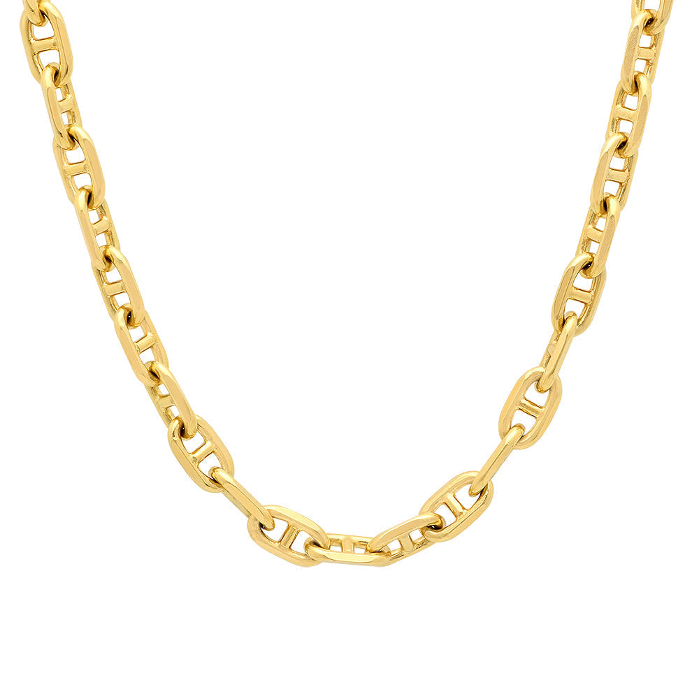 6MM Solid Alternating Mariner Chain