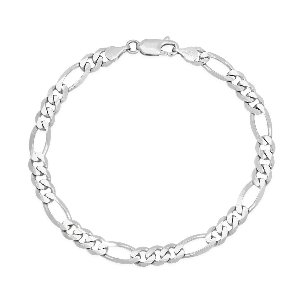 5.5MM Solid Figaro Bracelet