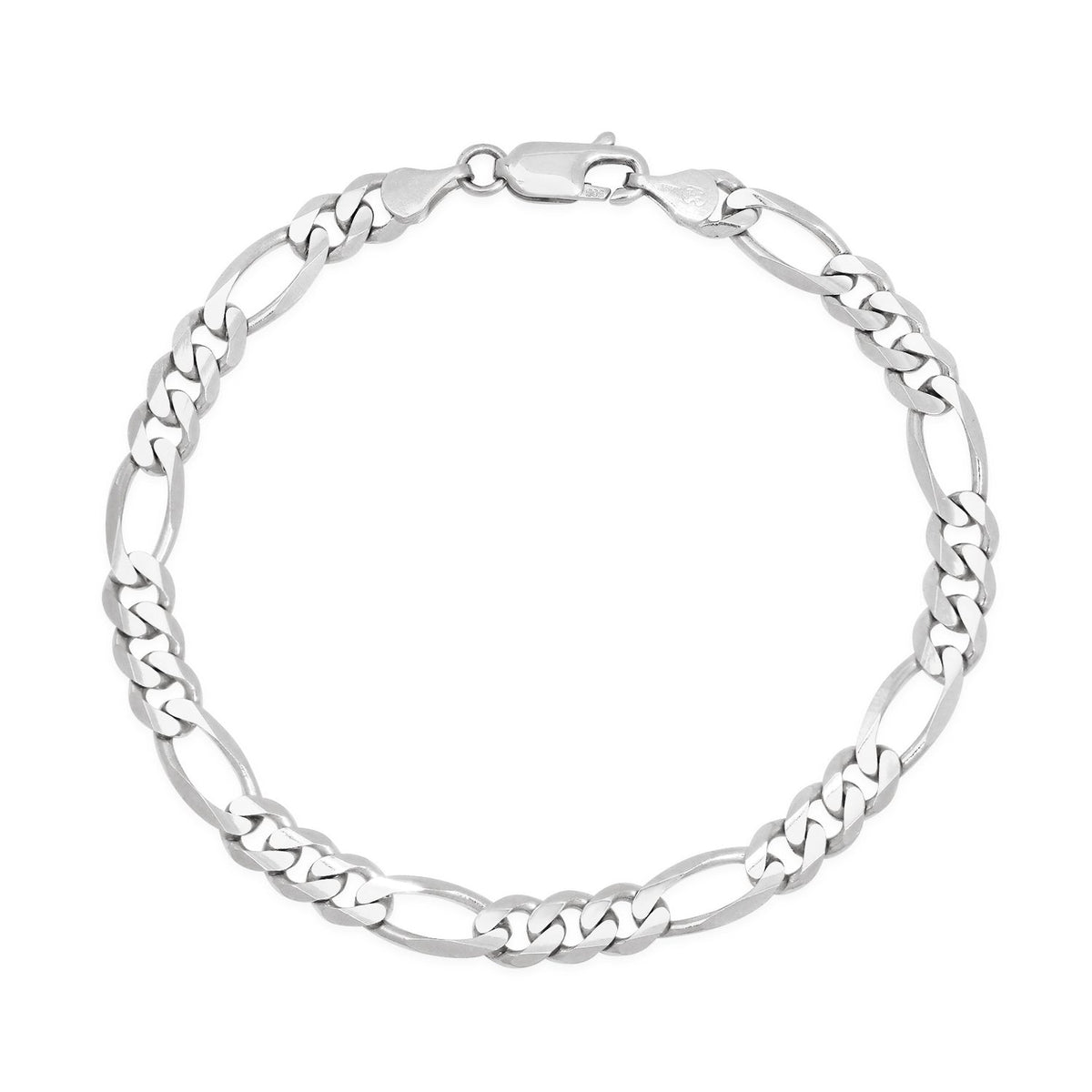 5.5MM Solid Figaro Bracelet