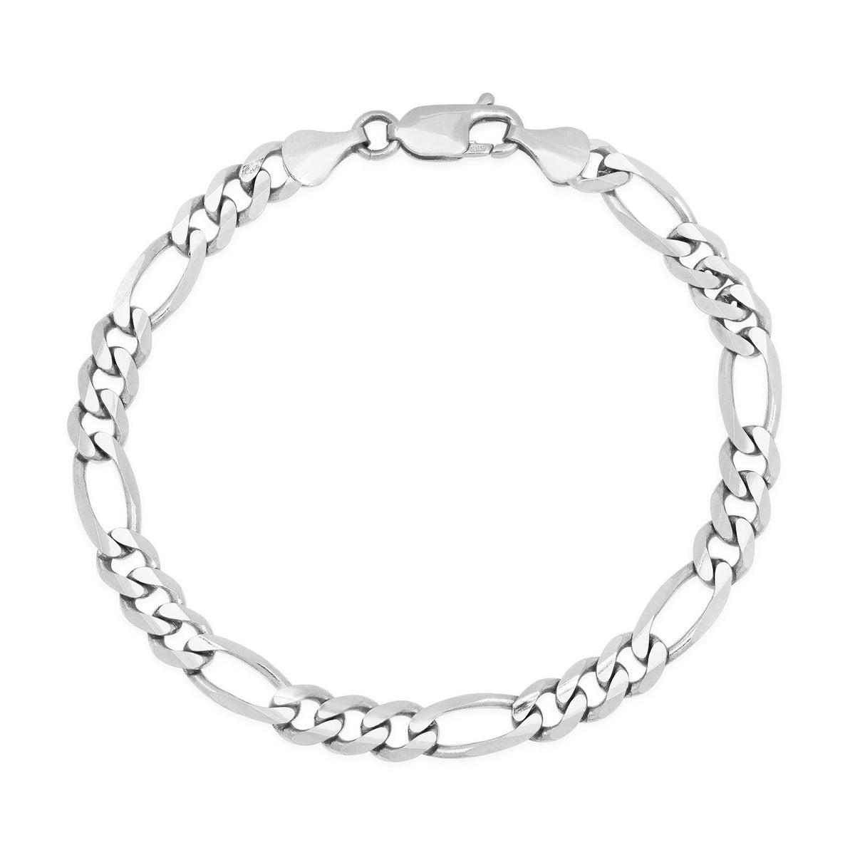 7.5MM Solid Figaro Bracelet