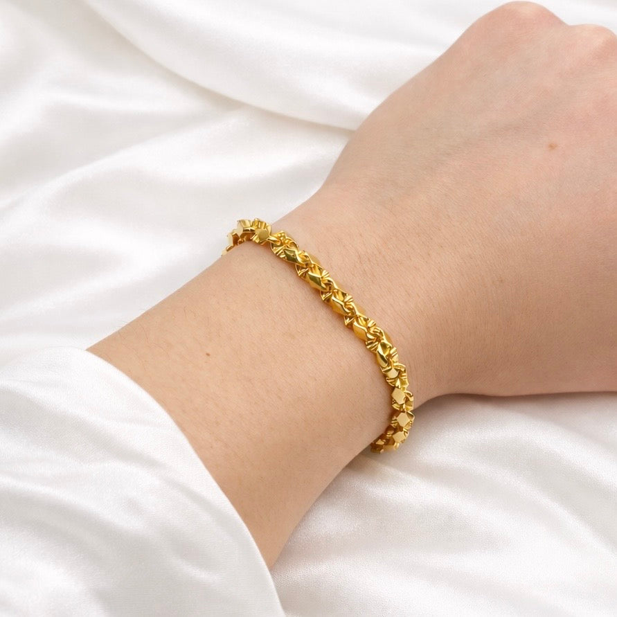 5MM Nugget Link Bracelet