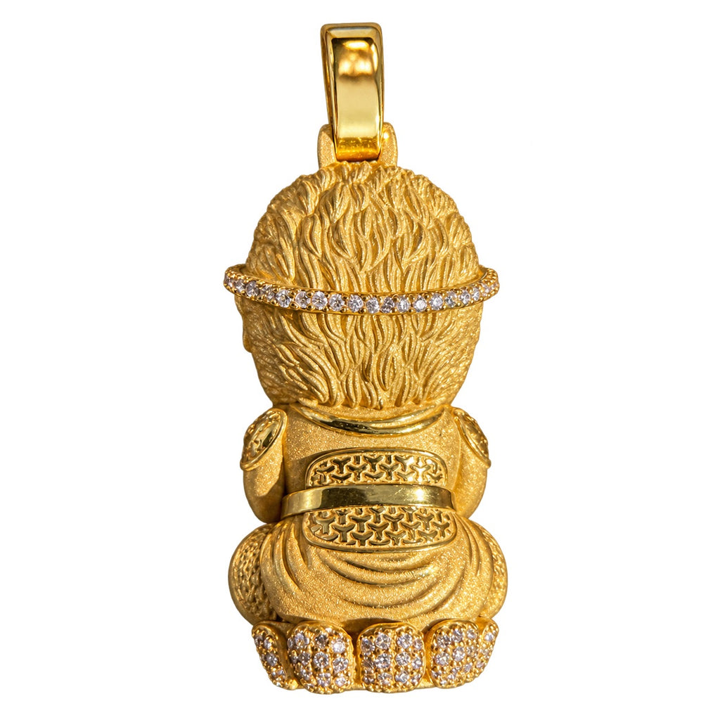 3D Monkey King Pendant