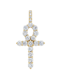 Diamond Ankh Cross