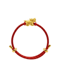 24K Chinese Dragon Turtle (Lóngguī) on Ballistic Cord