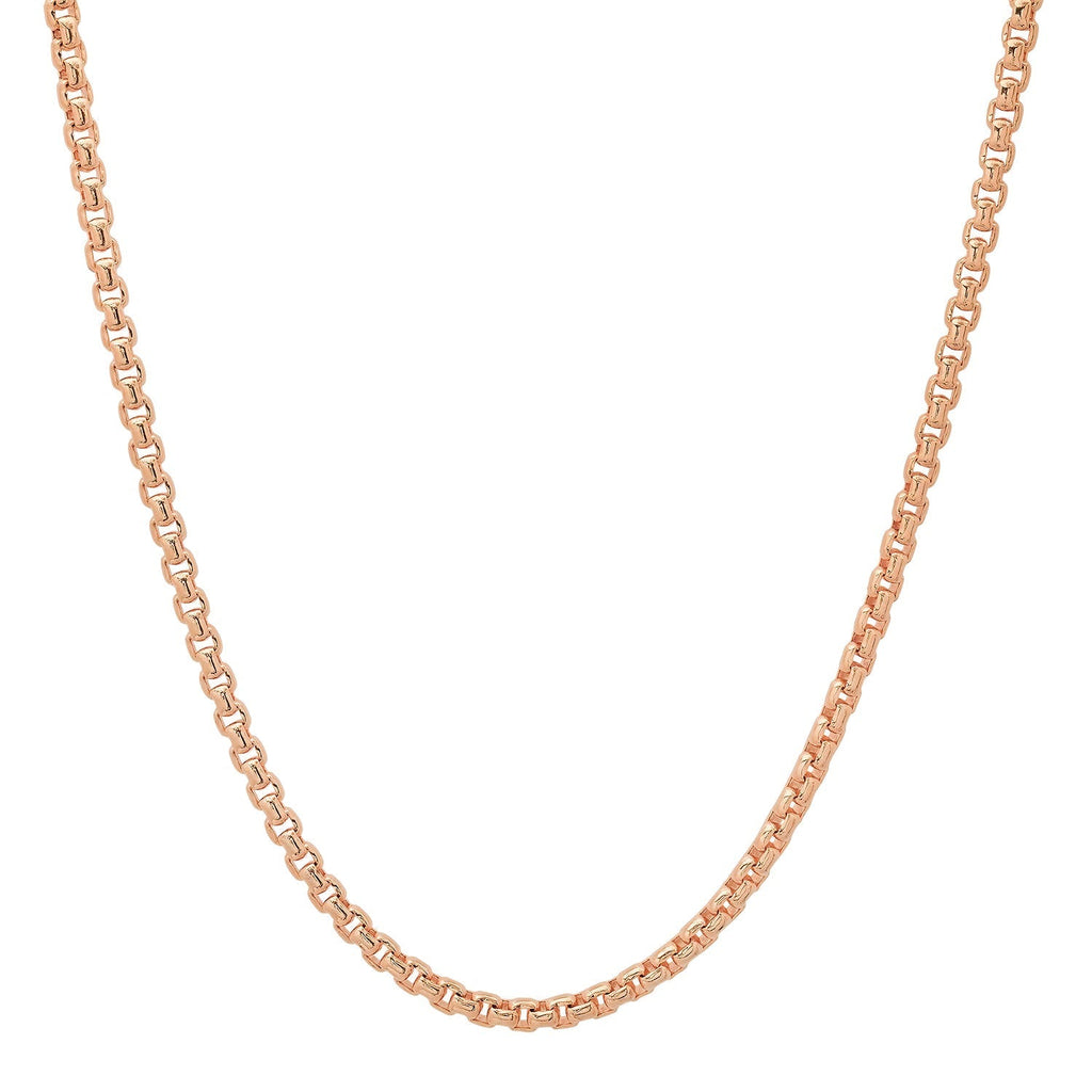 3MM Solid Rounded Box Chain