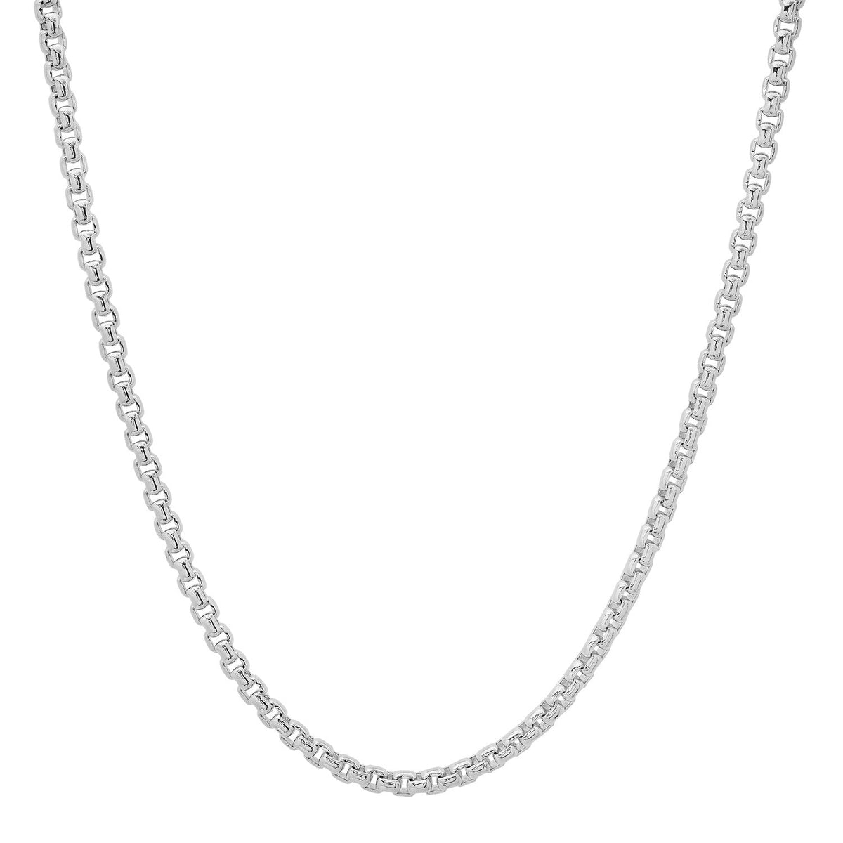 3MM Solid Rounded Box Chain