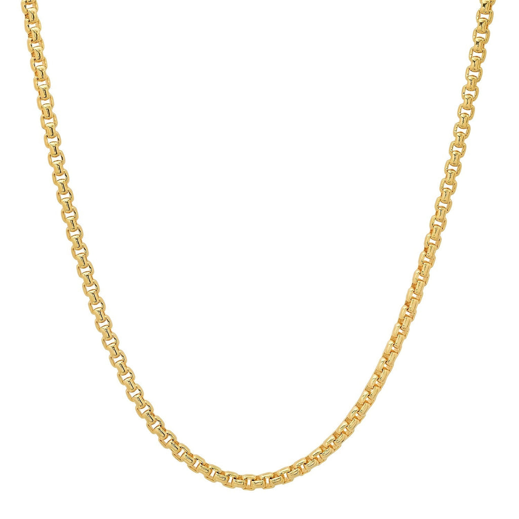 3MM Solid Rounded Box Chain