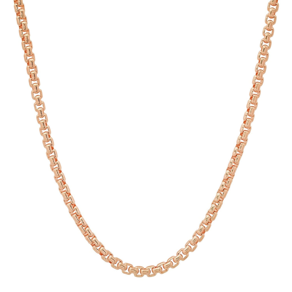 4MM Solid Rounded Box Chain