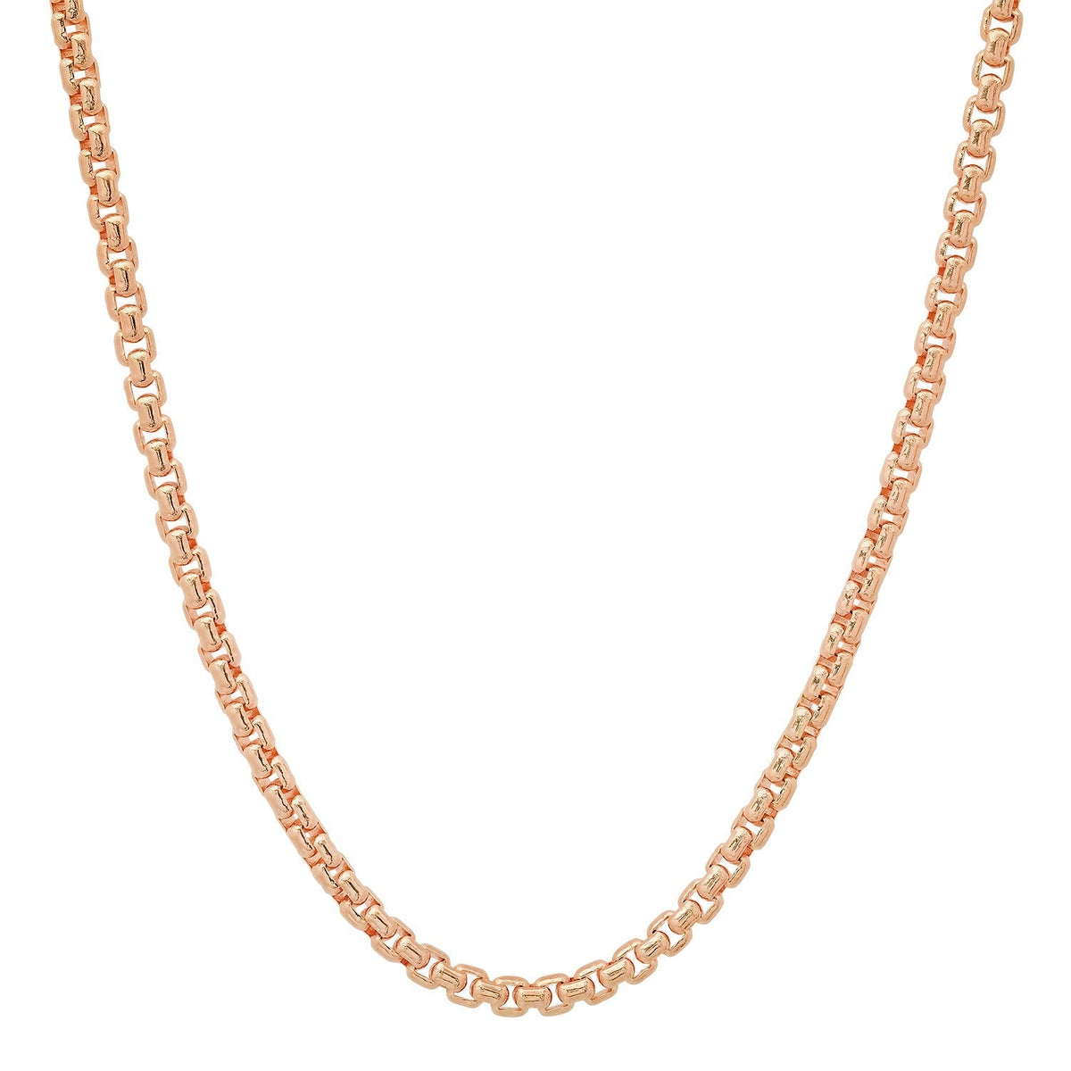 4MM Solid Rounded Box Chain