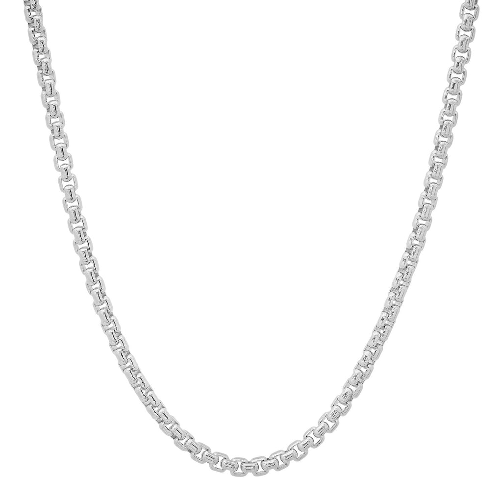 4MM Solid Rounded Box Chain
