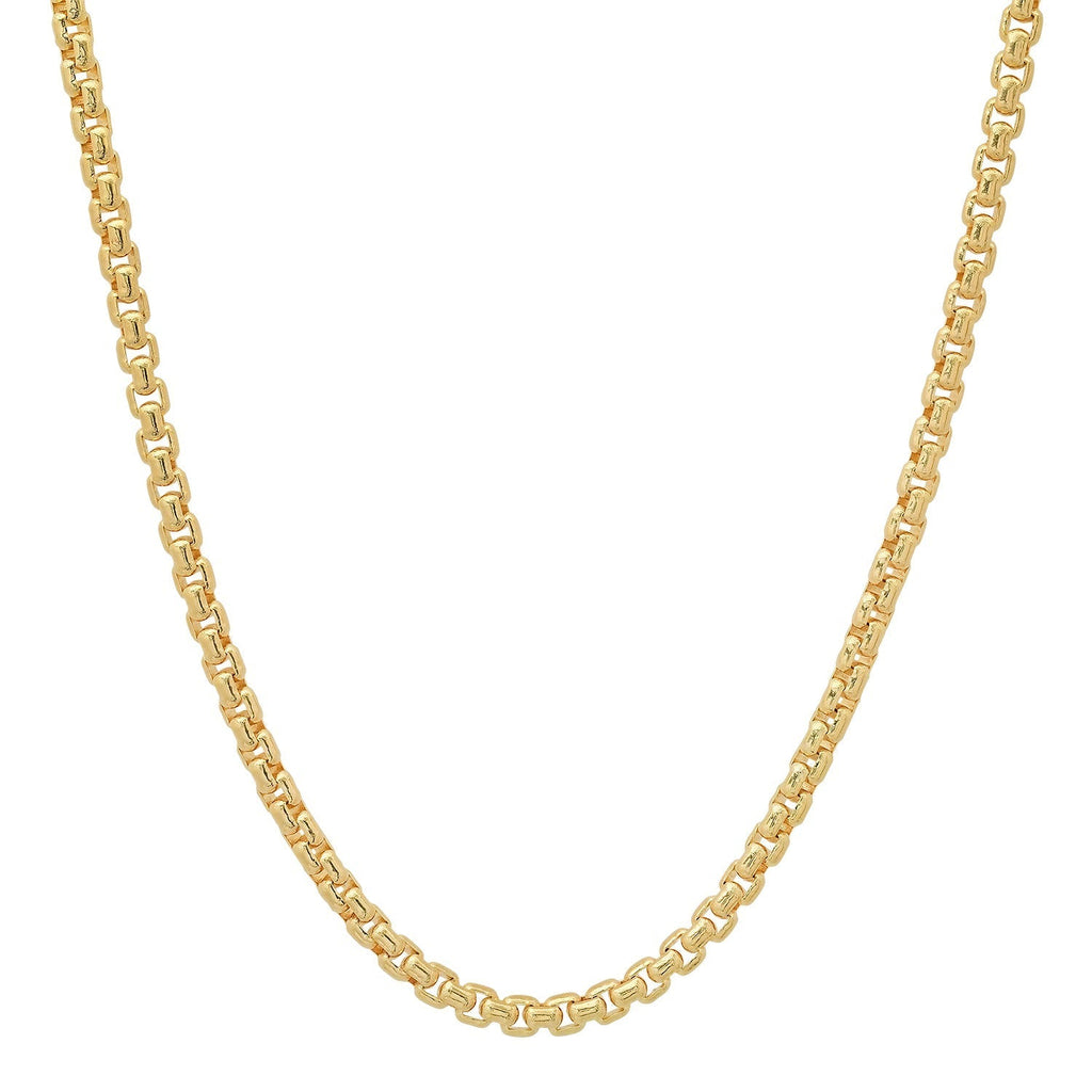 4MM Solid Rounded Box Chain