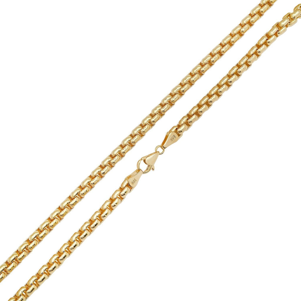 5MM Solid Rounded Box Chain