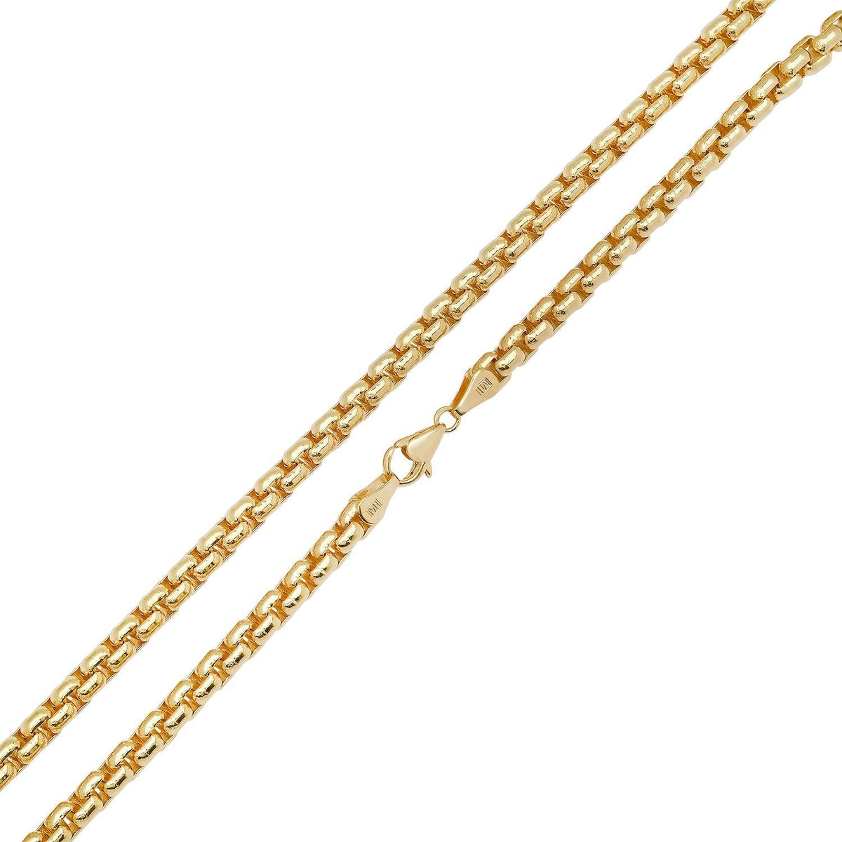 5MM Solid Rounded Box Chain