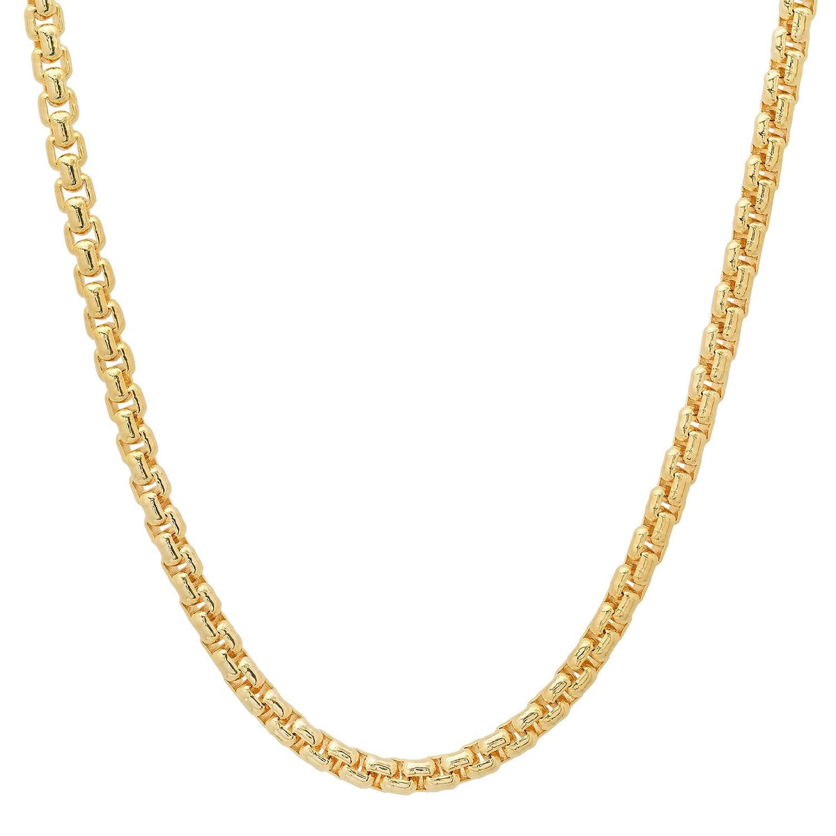 5MM Solid Rounded Box Chain