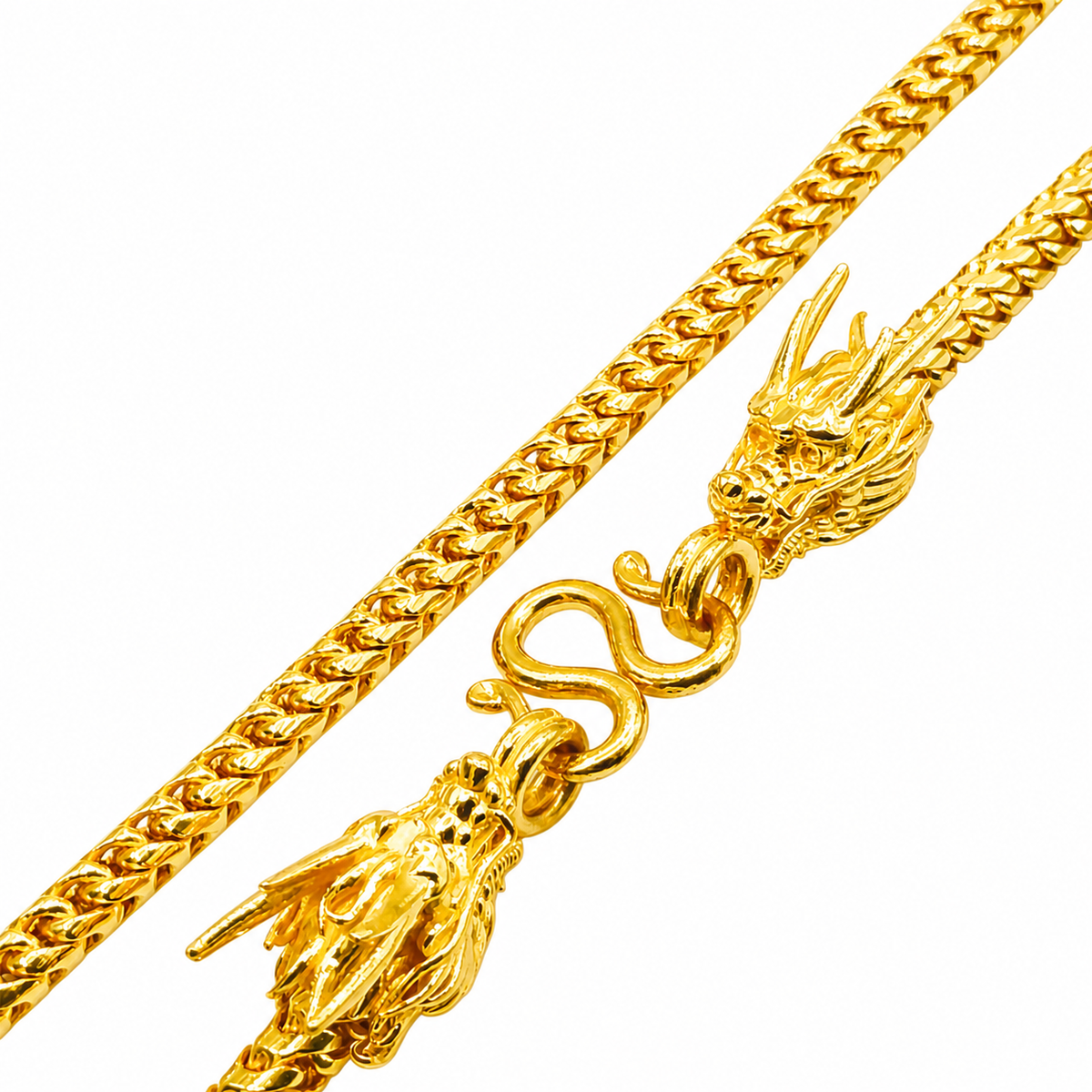 6MM Franco Chain w/ Dragon Heads