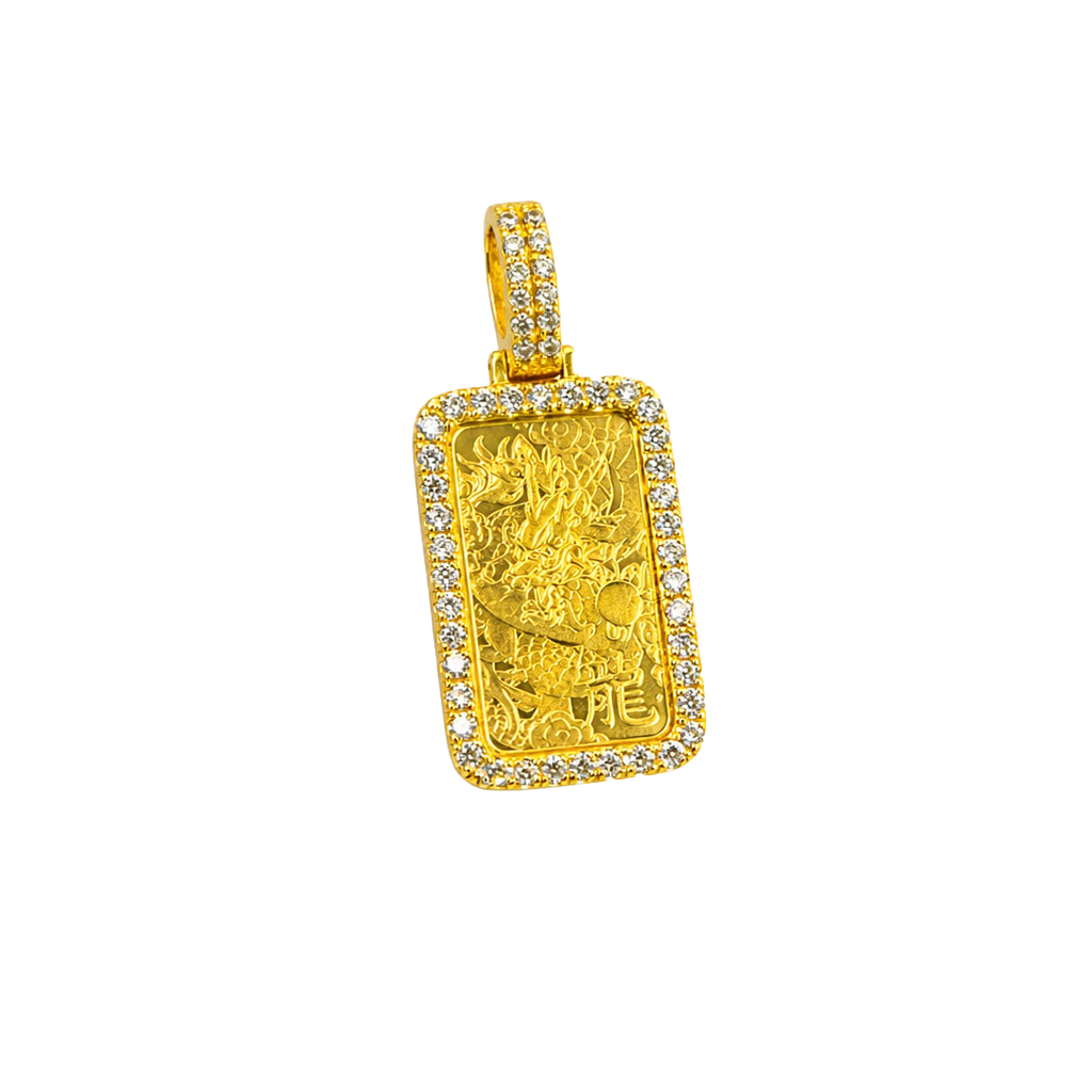 1G Dragon Bar with Diamond Frame