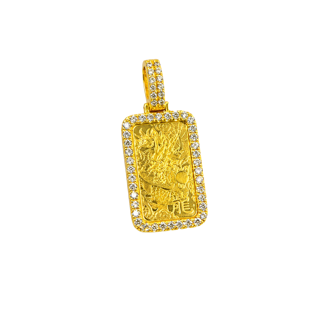 1G Dragon Bar with Diamond Frame