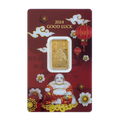 Laughing Buddha Good Luck 5g Pure Gold Bar