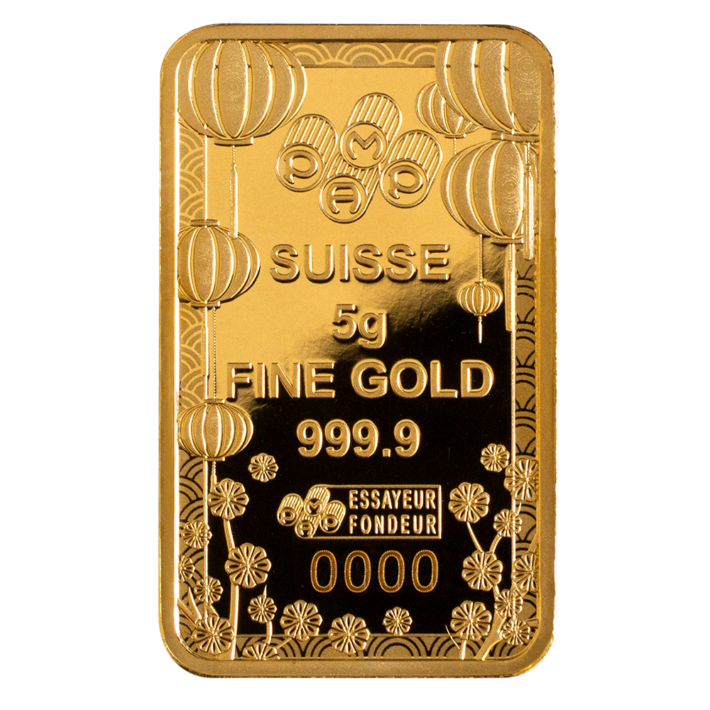Good Luck 5g Pure Gold Bar