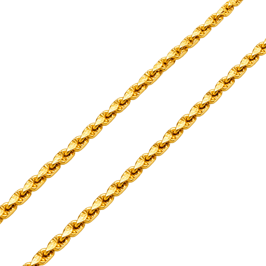 3MM Nugget Chain studio product photo