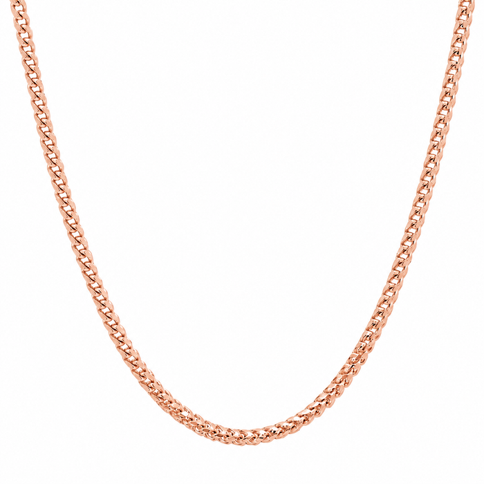 2.5MM Diamond Cut Franco Chain