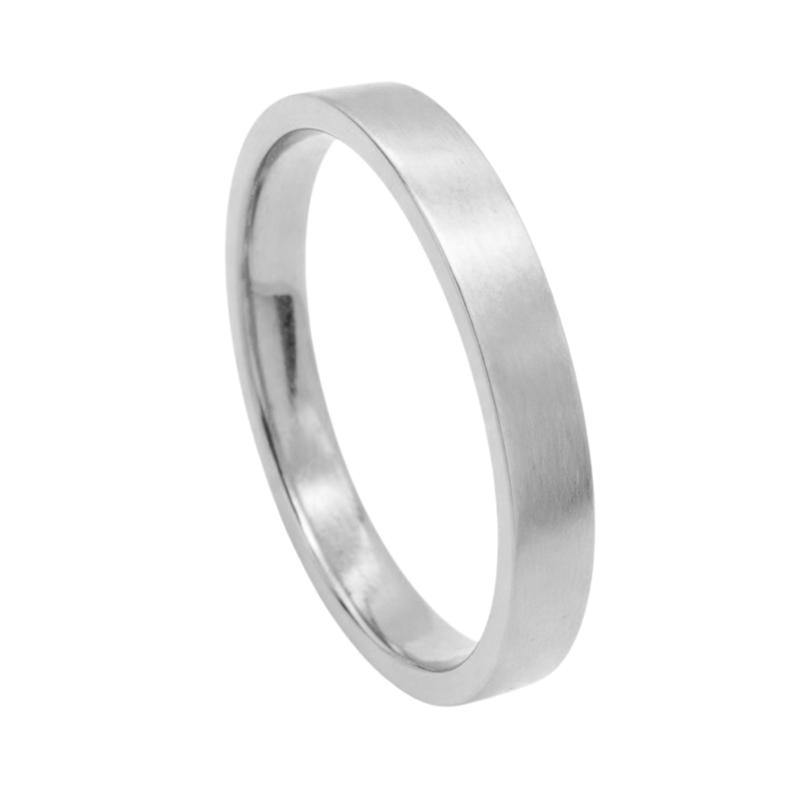 4MM Plain Flat Ring