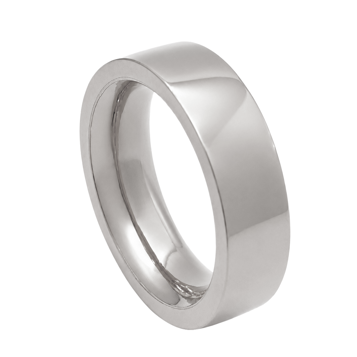 7MM Plain Flat Ring